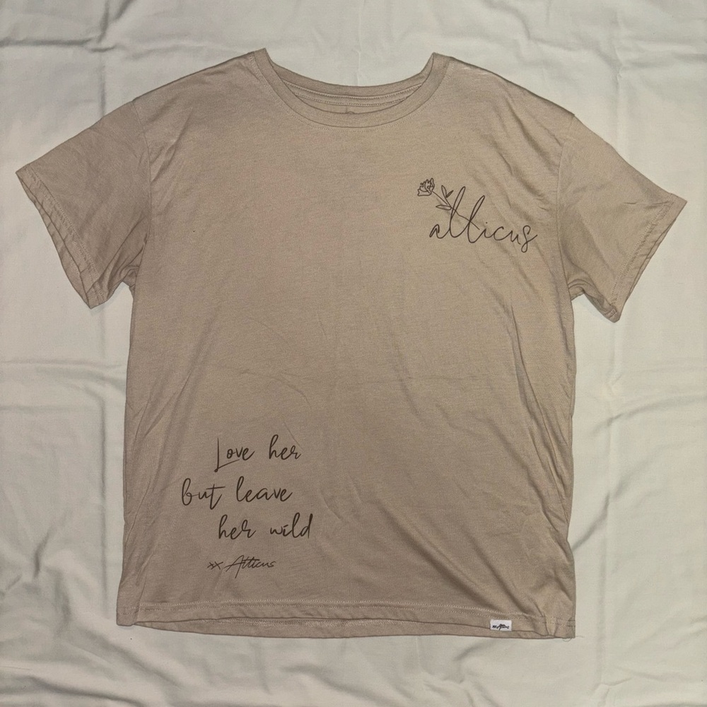 NWOT  Tan t-shirt